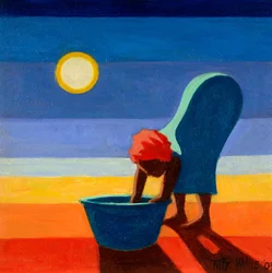 Bückende Frau, 2005